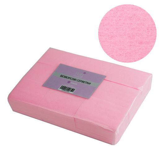 Fusselfreie Tücher TUFI profi PREMIUM rosa dichte 4х6 cm 540 St. (0104417)