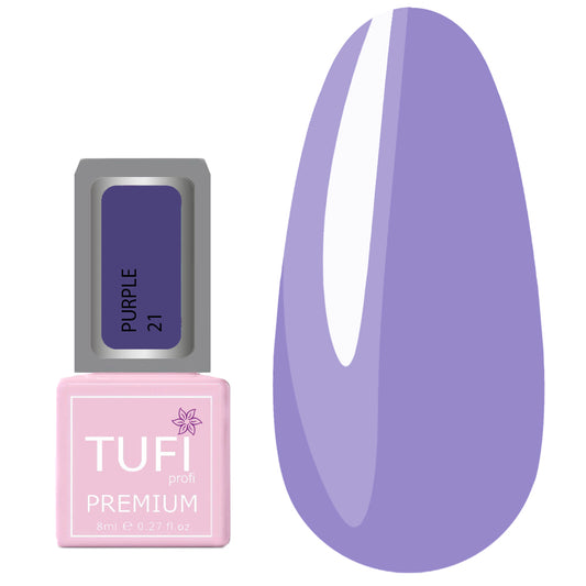 Gellack TUFI profi PREMIUM Purple 21 Nelke 8 ml (0283775)