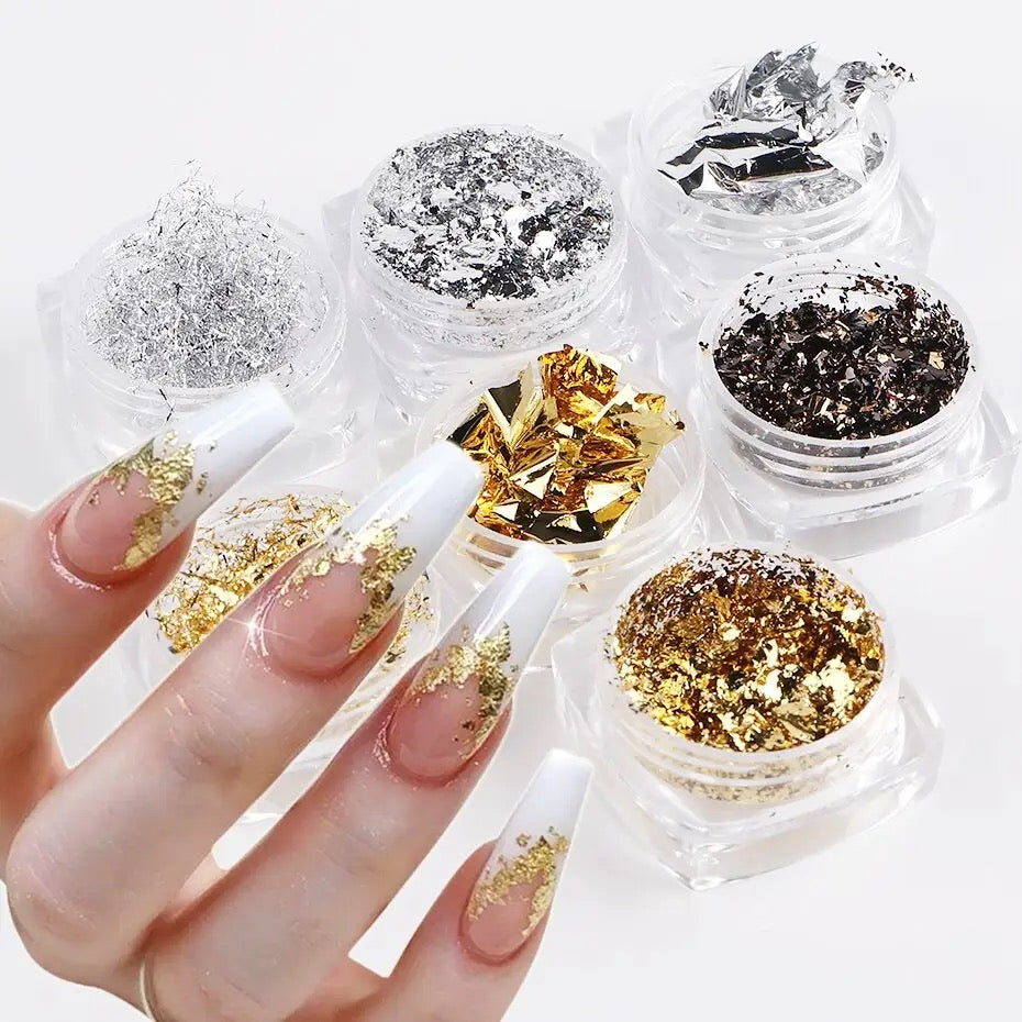 Nailart Folien Set mit 7 Boxen