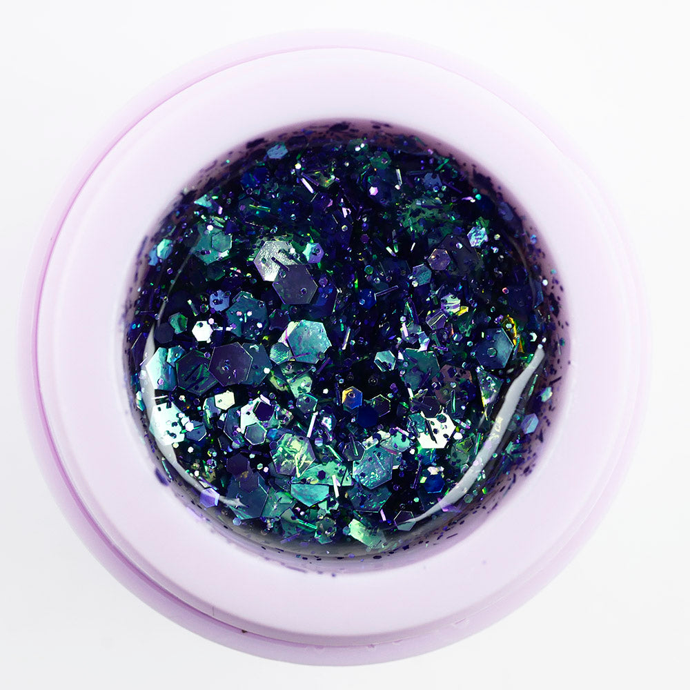 Gellack TUFI profi PREMIUM Sparkle 02 lila Diamant 5 ml (0243529)