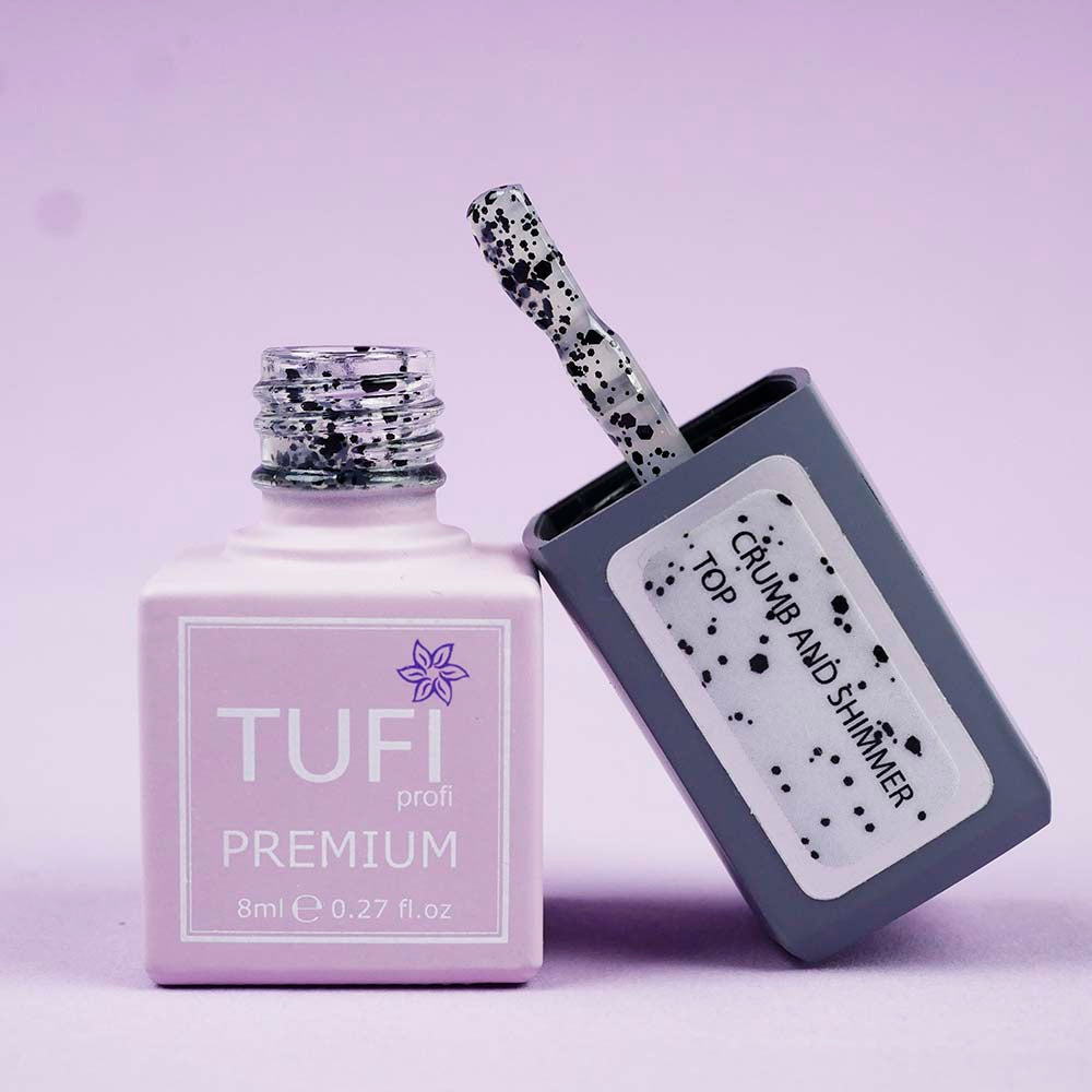 Top TUFI profi PREMIUM Crumb and Shimmer Top mit Schimmer und Krümel 8 ml (0125762)