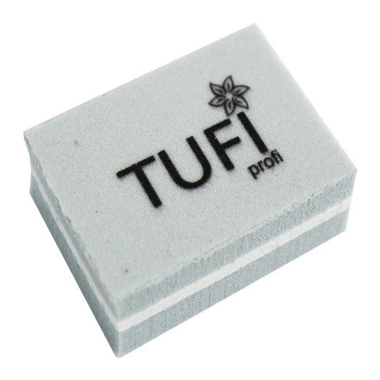 Buffer TUFI profi PREMIUM mini grau 100/180 Grit 1 Stück (0122163)