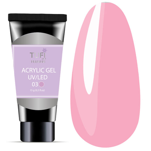 Acrylgel TUFI profi PREMIUM 03 Rosa Dämmerung 15 g (0098910)