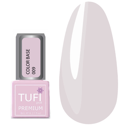 Farbbasis TUFI profi PREMIUM Color Base 009 durchscheinend rosa beige 8 ml (0103708)