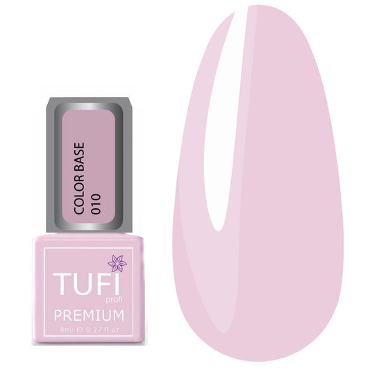 Farbbasis TUFI profi PREMIUM Color Base 010 durchscheinender rosa Pfirsich 8 ml (0103709)