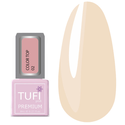 Farbiges Top TUFI profi PREMIUM Color Top 02 rosa Dunst 8 ml (0123404)