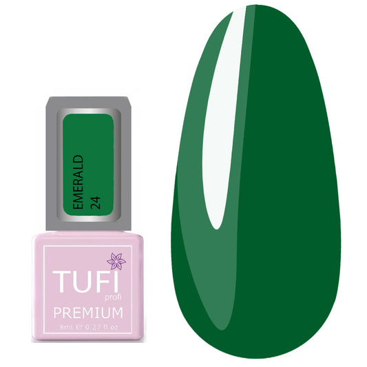Gellack TUFI profi PREMIUM Emerald 25 Nymphe 8 ml (0121279)