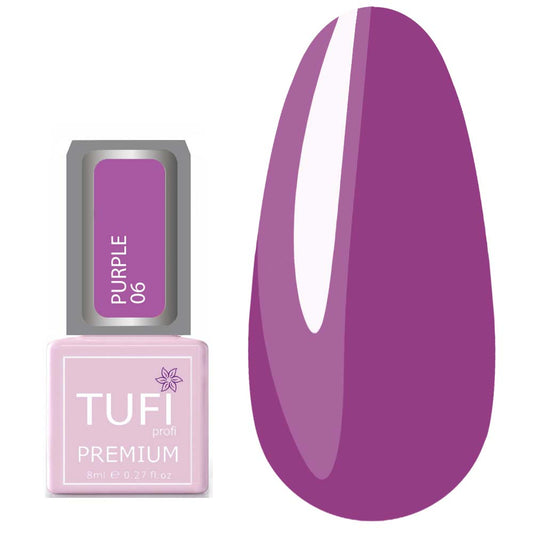 Gellack TUFI profi PREMIUM Purple 06 lila 8 ml (0102498)