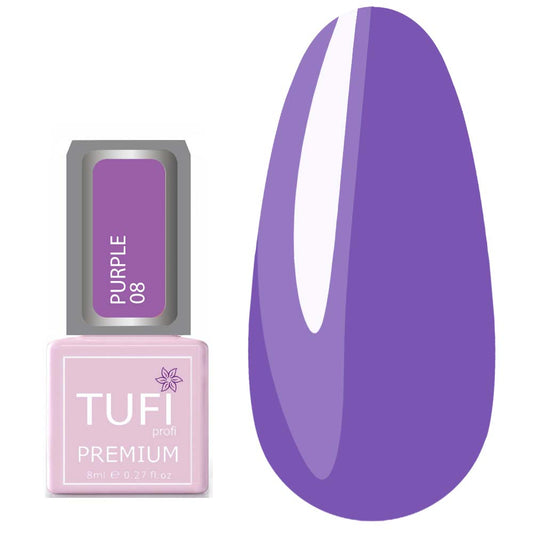 Gellack TUFI profi PREMIUM Purple 08 lila 8 ml (0102500)